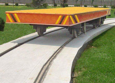 Carrello motorizzato resistente del carretto della ferrovia di uso dell'officina con un controllo di 16 tonnellate/pulsante